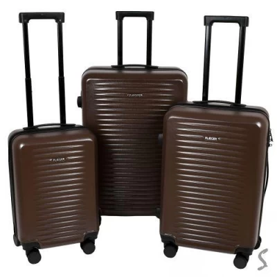 Чемодан пластик 20/24/28 3шт/наб