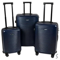 Чемодан пластик 20/24/28 3шт/наб