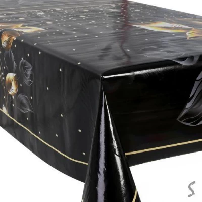 Клеенка-скатерть ПВХ на ткан. основе Fiesta (отрезная в рулоне в рулоне) 1.40*1.10м*20шт