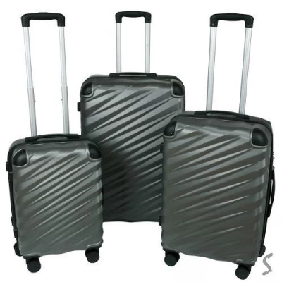 Чемодан пластик 20/24/28