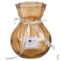 Ваза стеклянная "Bouquet" 18*10см	