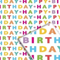 Бумага упаковочная крафт "Праздник на белом" 70*100см 10л/уп	