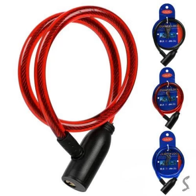 Замок для велосипеда 10*65см