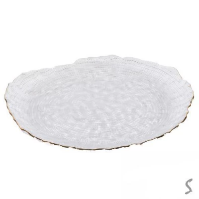 Блюдо стекло 