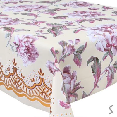 Клеенка ПВХ с тиснением на тканевой основе Holiday 1.37*20м Клеенка ПВХ с тиснением на тканевой основе Holiday 1.37*20м