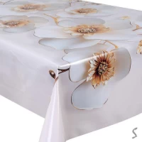 Клеенка-скатерть ПВХ на тканевой основе Fiesta (отрезная в рулоне) 1.4*1.10м*20шт