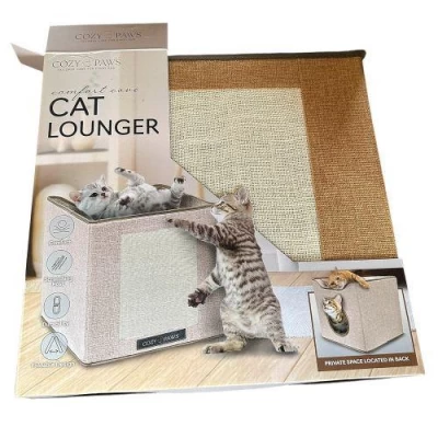 Лежанка-домик для котов 40*40*37см