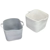 Корзина с ручками 25*25*20см