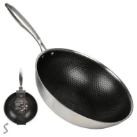 Сковорода WOK с антипригарным покрытием 