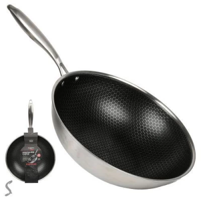 Сковорода WOK с антипригарным покрытием 