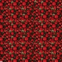 Бумага упаковочная мелованная новогодняя 70*100см 10л/уп