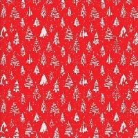 Бумага упаковочная мелованная новогодняя 70*100см 10л/уп