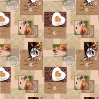 Клеенка ПВХ на нетканой основе Premium уплотненная 1.37*25м