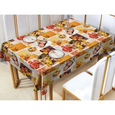 Клеенка ПВХ на нетканой основе Premium уплотненная 1.37*25м Клеенка ПВХ на нетканой основе Premium уплотненная 1.37*25м