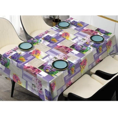 Клеенка ПВХ на нетканой основе Premium уплотненная 1.37*25м Клеенка ПВХ на нетканой основе Premium уплотненная 1.37*25м