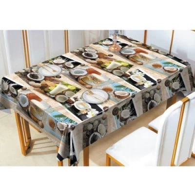 Клеенка ПВХ на нетканой основе Premium уплотненная 1.37*25м Клеенка ПВХ на нетканой основе Premium уплотненная 1.37*25м