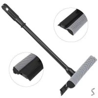 Швабра для окон с мочалкой 53*20см