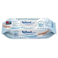 Салфетки влажные для уборки парфюм.WEWI 100шт/уп