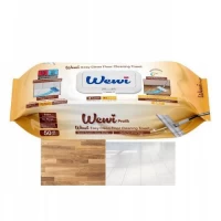 Салфетки влажные для уборки пола парфюм.WEWI 50шт/уп
