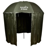 Зонт-палатка для рыбака d2.5м 1окно