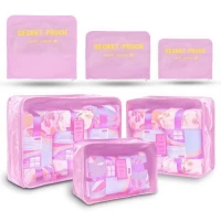 Органайзер дорожный "Pink" 6пр/наб 40*30*10см	