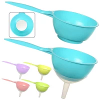 Лейка-сито трансформер пластик 22см