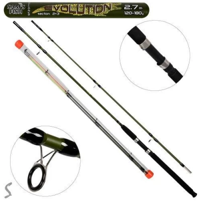 Спиннинг фидер оригинал "Crocodile evolution" 2.7м 180г 2+3к