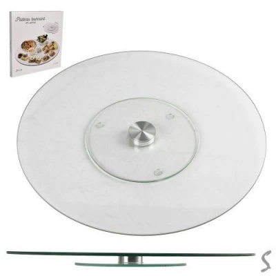 Подставка крутящаяся стекло 35см