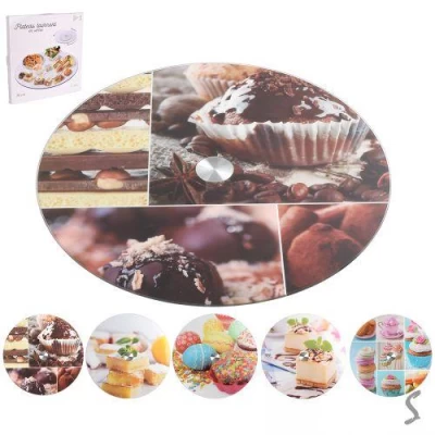 Подставка крутящаяся стекло 35см Подставка крутящаяся стекло 35см