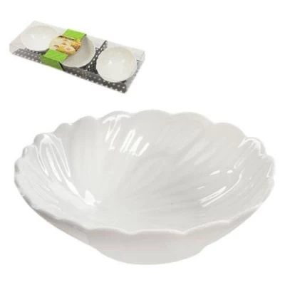 Соусницы фарфор 3шт/наб 8*7*3см