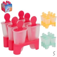 Формы для мороженого 6шт/наб 10*9.5см