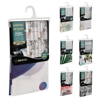 Штора в ванную 180*180см