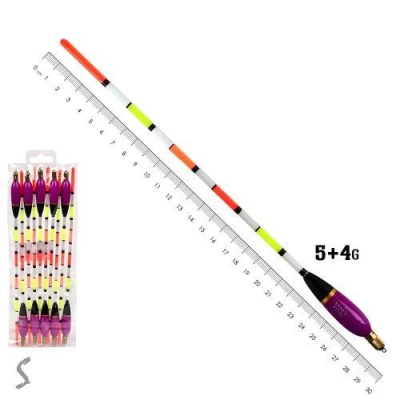 Поплавок отгруженный бальза 5+4г 10шт/уп