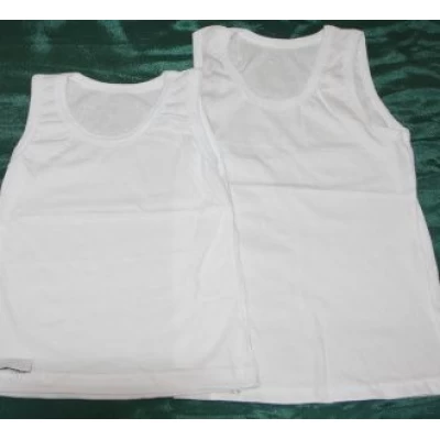 Майка белая (кулир) Артикул: 0002 в наличии размеры 30-38