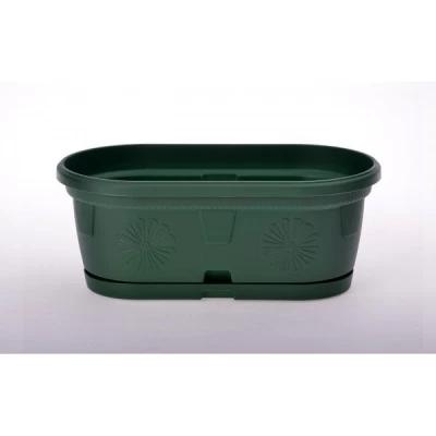 ЖАРДИНЬЕРКА ЖАРДИНЬЕРКА "ГЕРБЕРА" С ПОДСТАВКОЙ 200мм