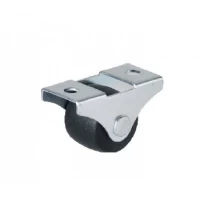 Ролик 100 неповоротный, ширина 14 мм, пластиковый, d=20мм, h=32мм HTS(Турция)до 15 кг