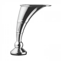 Опора коническая изогнутая h=10 см Бронза 101-08