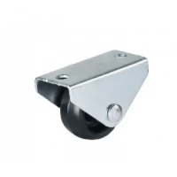 Ролик 101 неповоротный, пластиковый, d=28 мм, h=32 мм HTS (Турция) до 15 кг