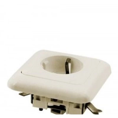 Розетка одинарная внутренняя РС10-307 АБС с з.к. Белая Церковь Розетка одинарная внутренняя РС10-307 АБС с з.к. Белая Церковь