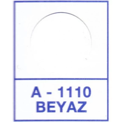 Заглушка WEISS под конфирмат - смкл. Beyaz (Белый) К-1110