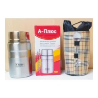  1772 Термос 1000 Мл С Ложкой А-Плюс