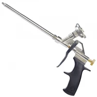 Пистолет для пены с тефлоновым покрытием держателя баллона + 4 насадки Intertool PT-0604