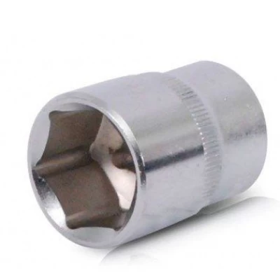 Головка торцевая шестигранная 1/2" 22мм Хром-Ванадиум ET-0022