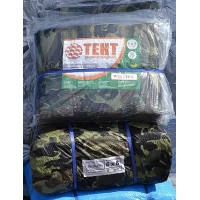 Тент (полог) ХАКИ Камуфлированный 6х8 м, 100 г./м2