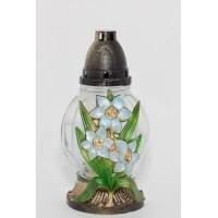 Лампадка стеклянная на 36 часов "НАРЦИСС"