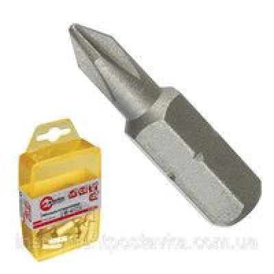 Комплект отверточных насадок PH0 1/4" * 25 мм уп. 25 шт. Intertool VT-0010
