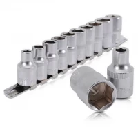 Набор головок 10шт. 1/2