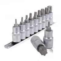 Набор TORX на планке 1/2", Т20-T70, 9 ед. INTERTOOL HT-1849