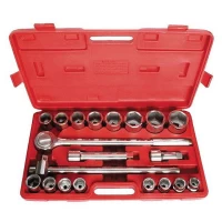 Набор головок и комплектующих 21ед., 3/4