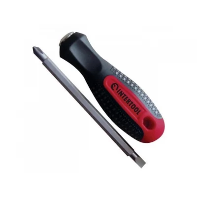 Отвертка двухсторонняя SL PH2 Intertool VT-3100